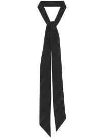 Saint Laurent Noeud Silk Scarf - at Farfetch